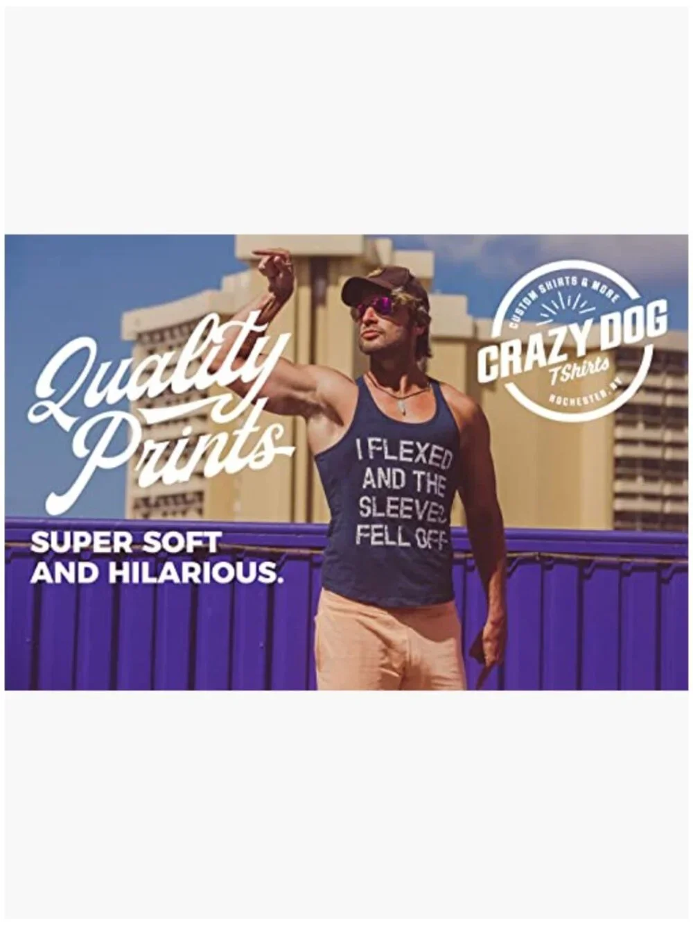 Cotton Blend Funny Christmas Beer Santa T-Shirt Regular Fit - Picture 5 of 7